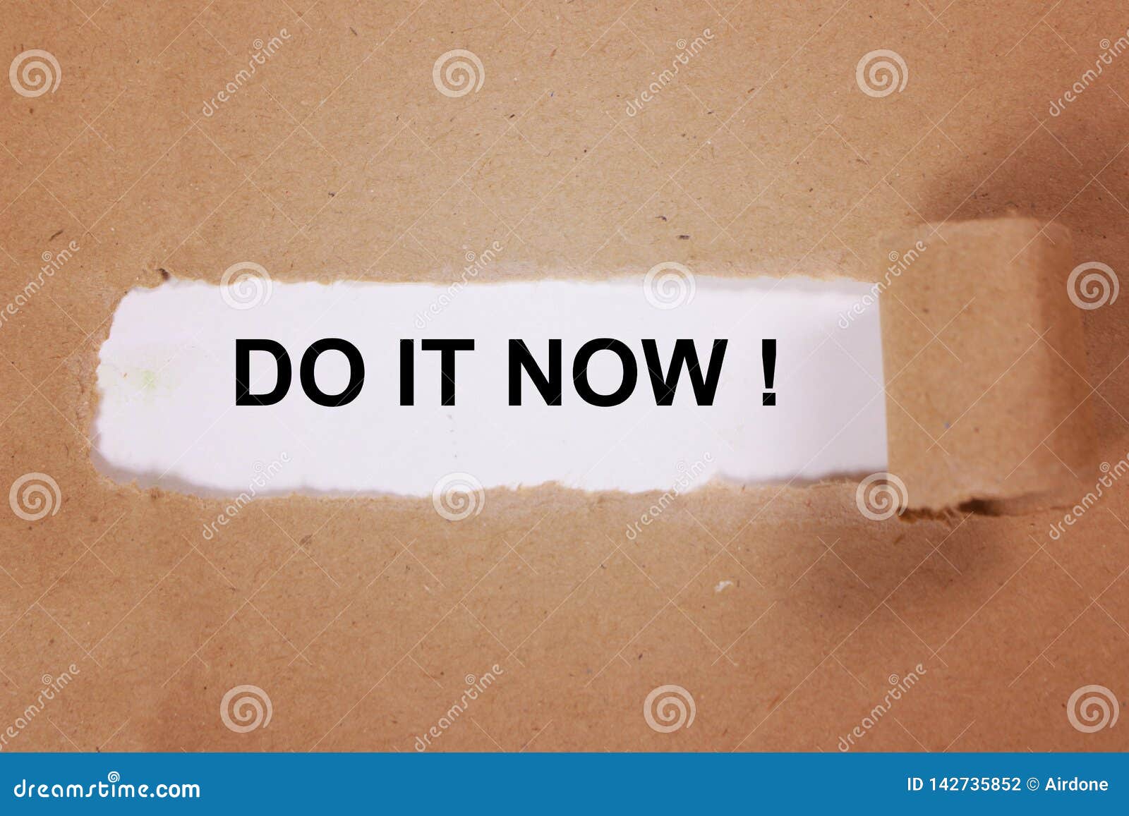 Do it Now, Motivational Inspirational Quotes Stock Photo - Image of