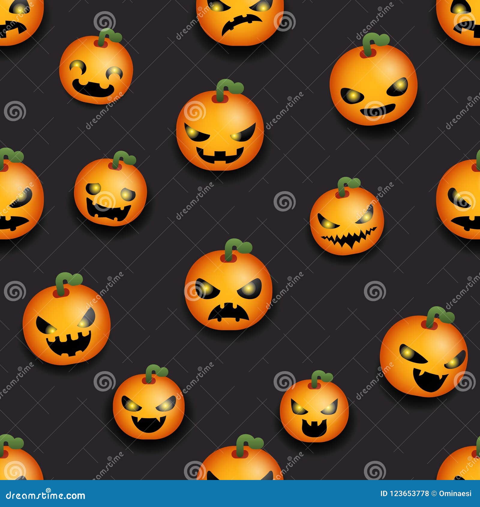 Cara assustadora de halloween tamanho grande de sorriso emoji