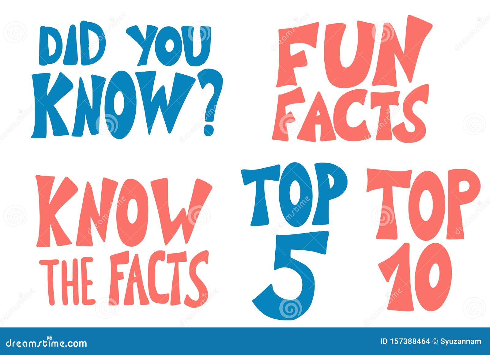 Know you fun. Интересные факты вектор.