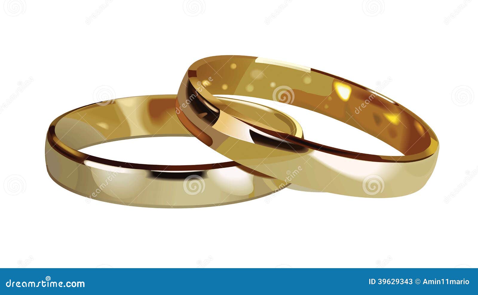 doble gold rings