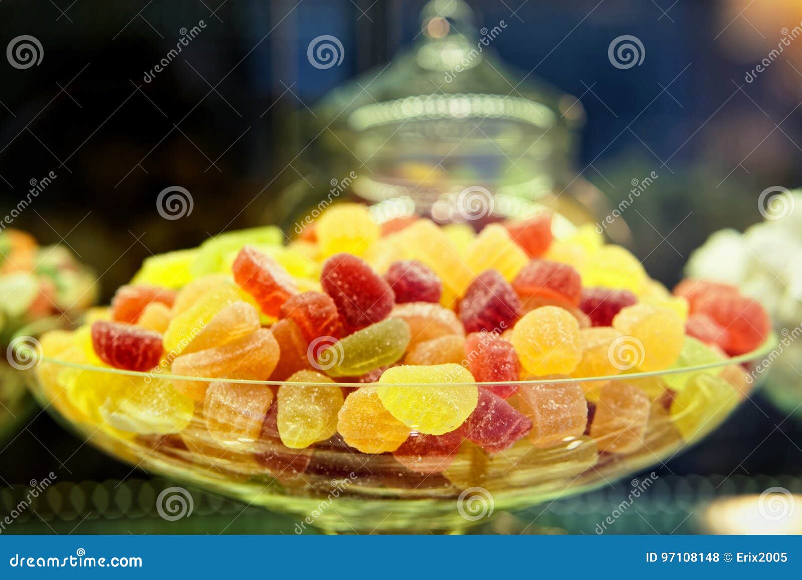 Doces Italianos Tradicionais Do Fruto Foto de Stock Imagem de