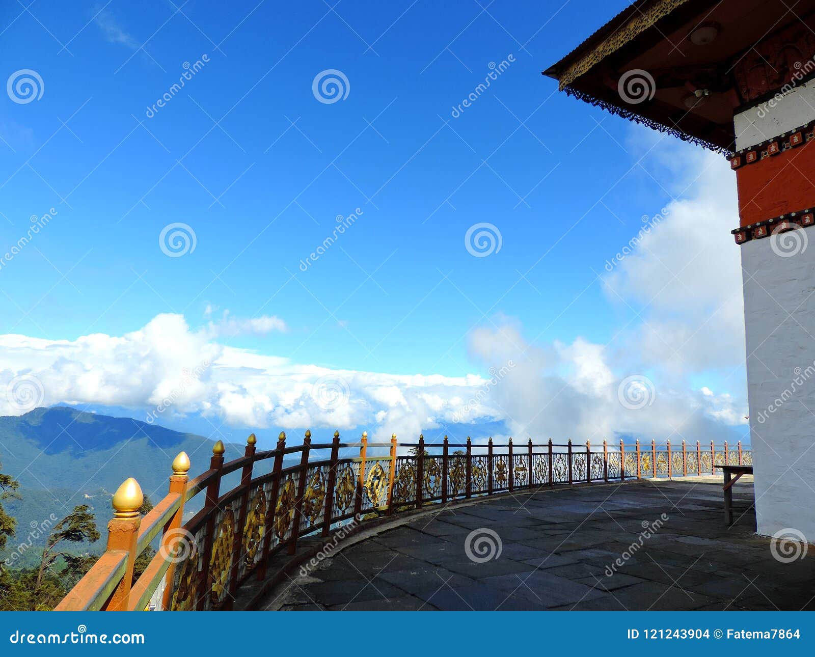druk wangyal temple at dochula pass, bhutan