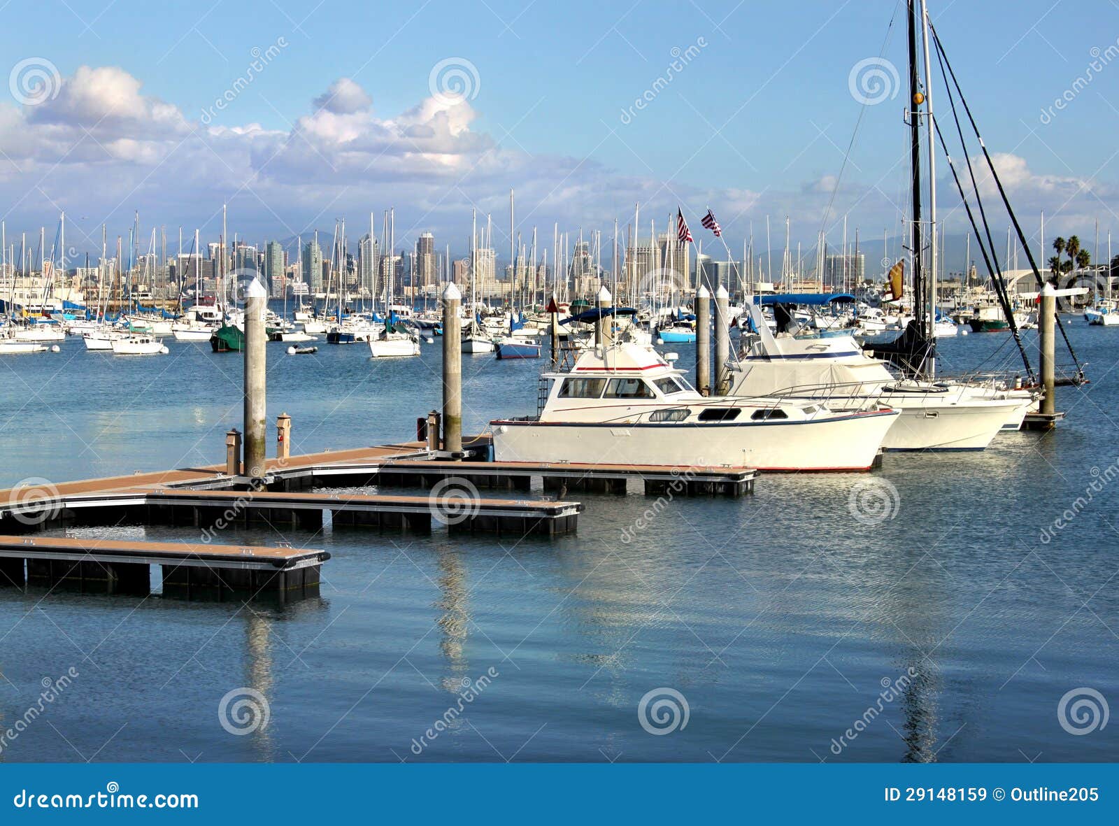 Dock at the bay stock image. Image of vessel, shore, california - 29148159