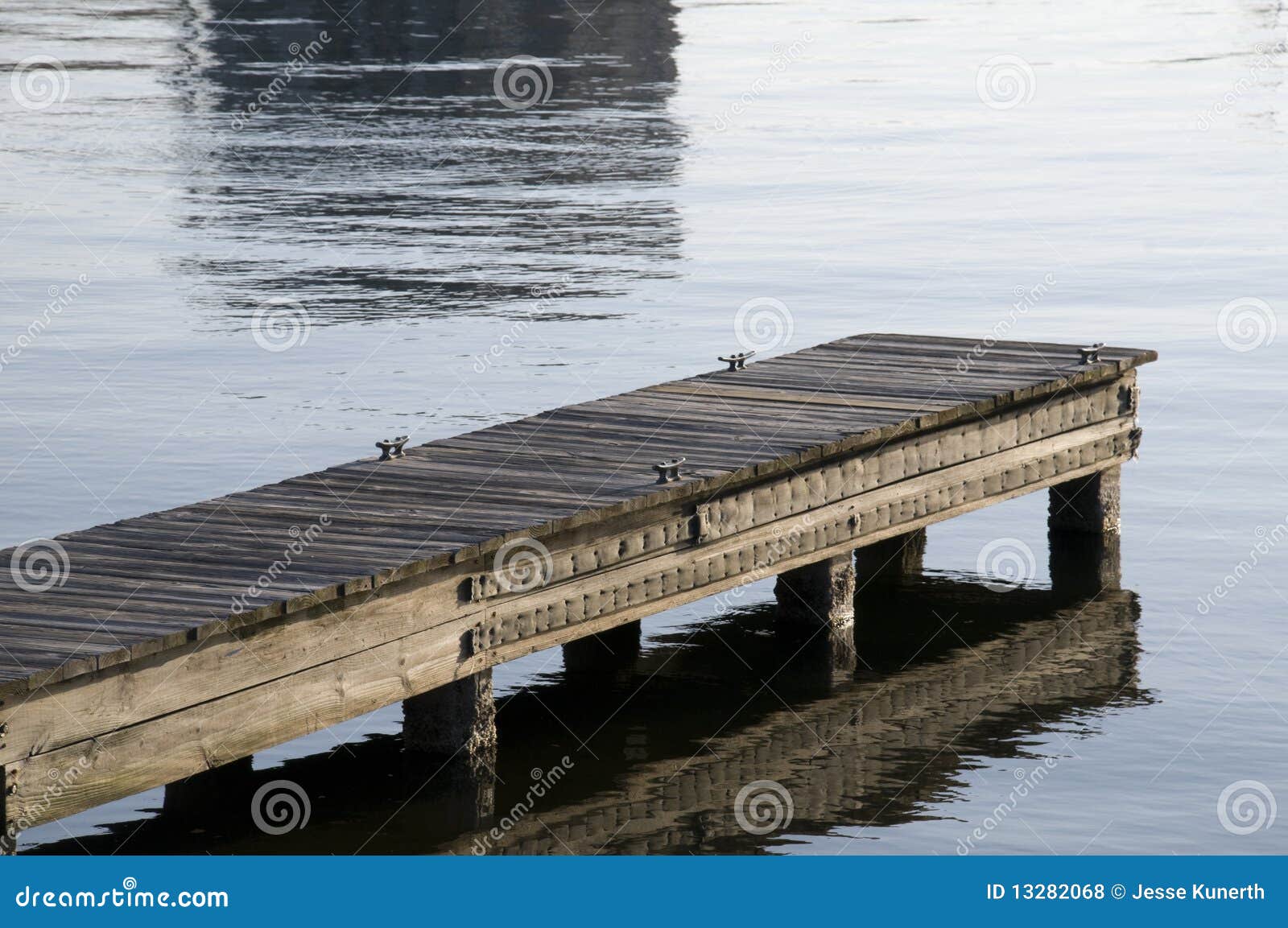 Dock on the Indian River stock photo. Image of planks 13282068