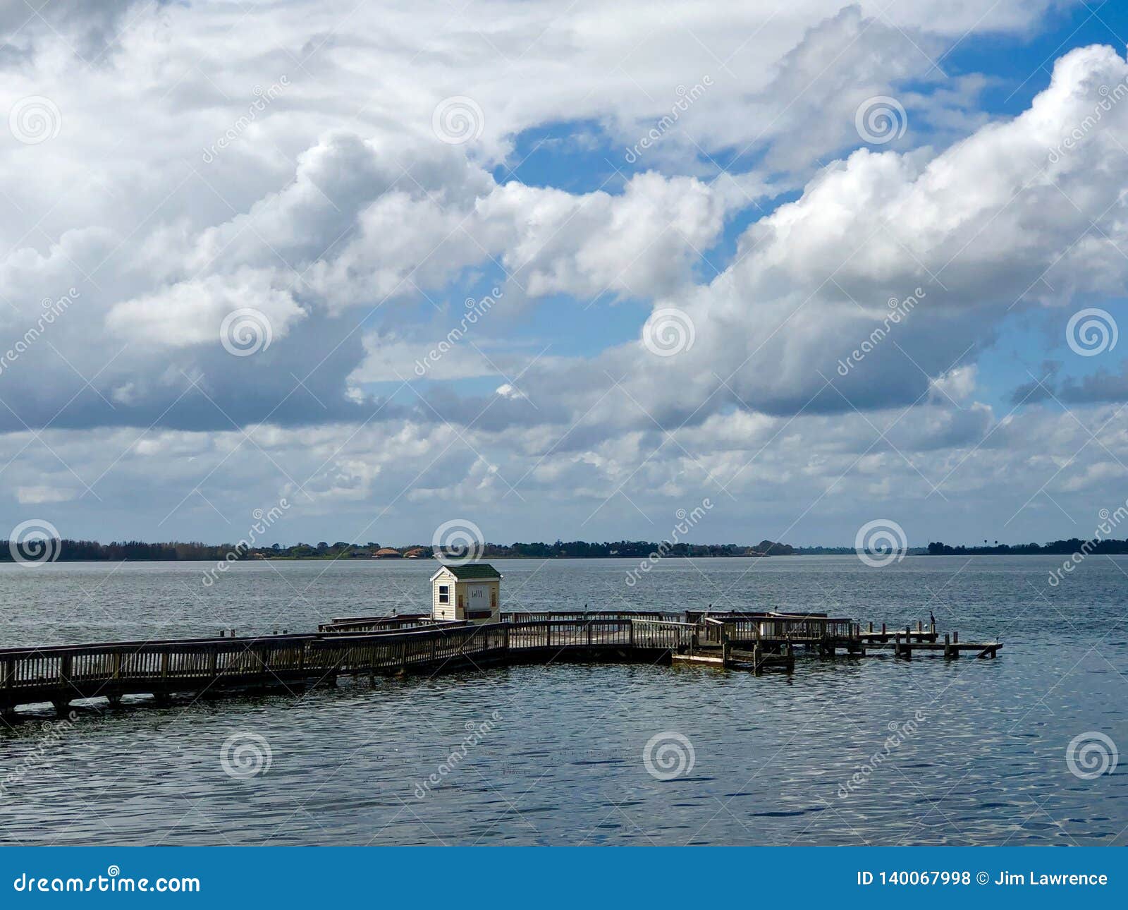 Dock at Lake Dora stock photo. Image of florida, dora 140067998