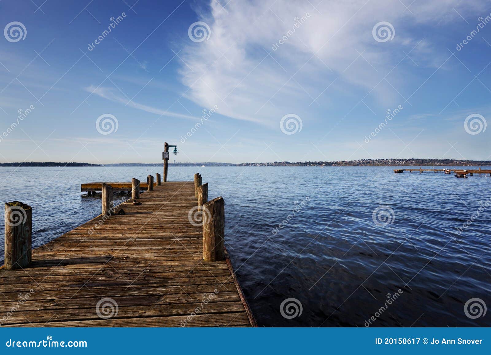 Dock on Lake Washington stock image. Image of northwest 20150617