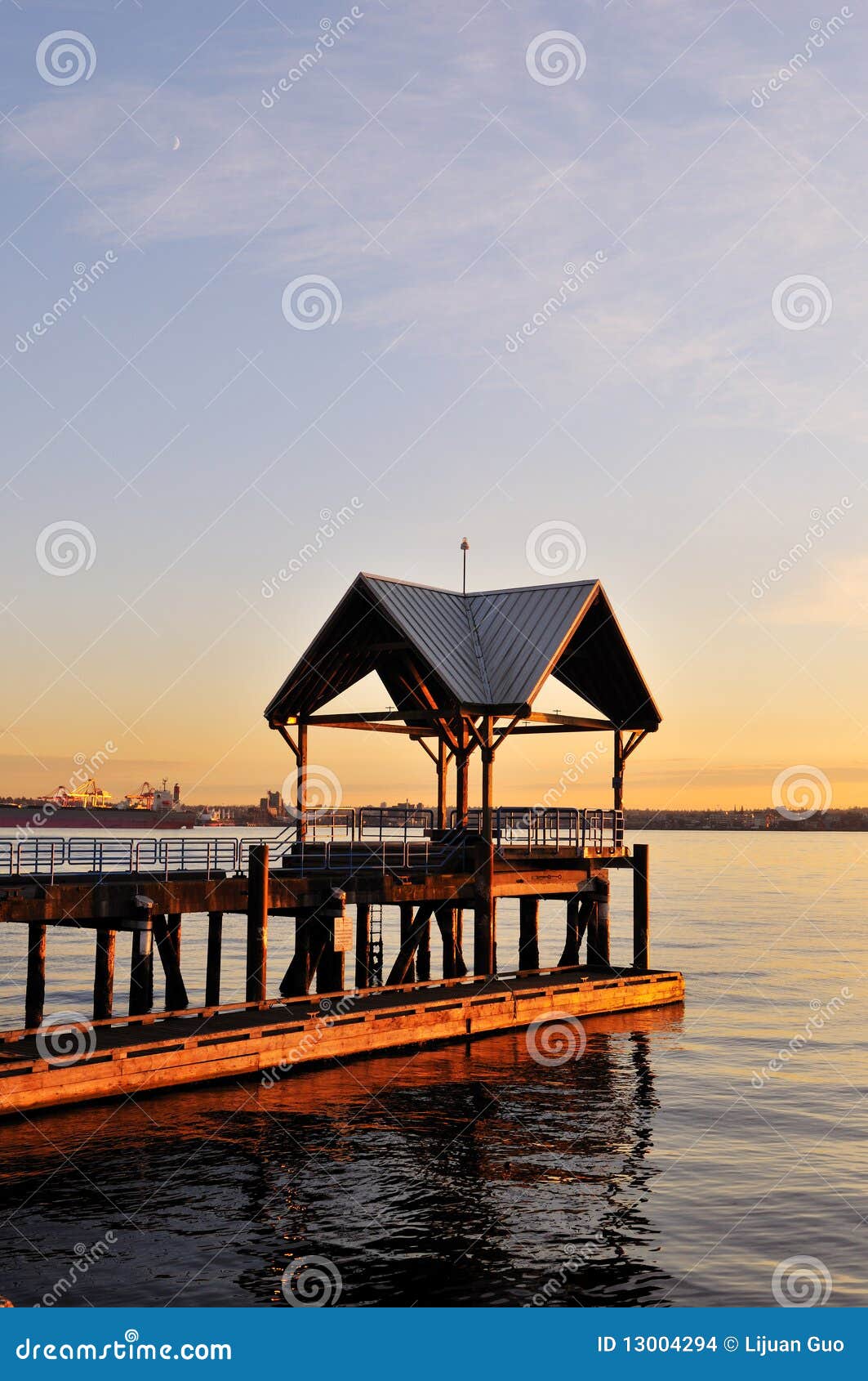 dock at waterfront park, north vancouver