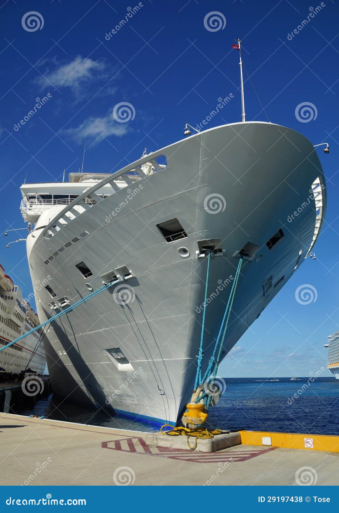 cruise ship docked