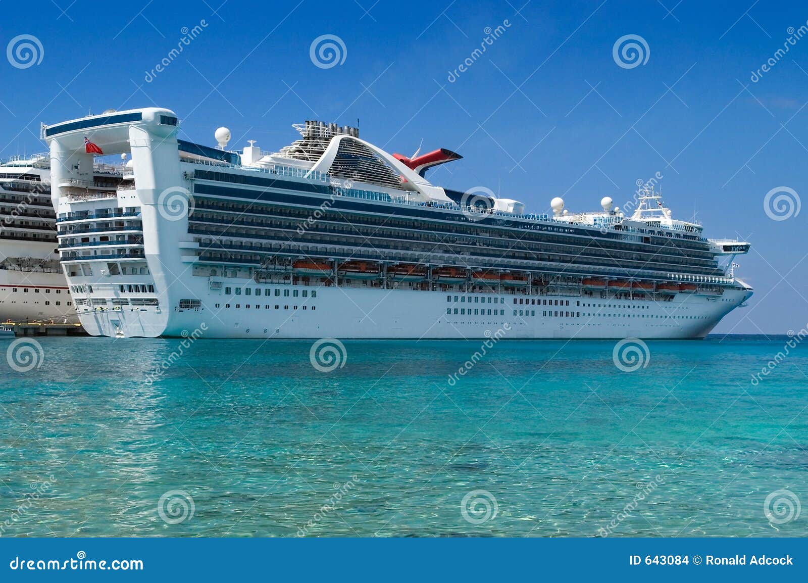 docked cruise ship