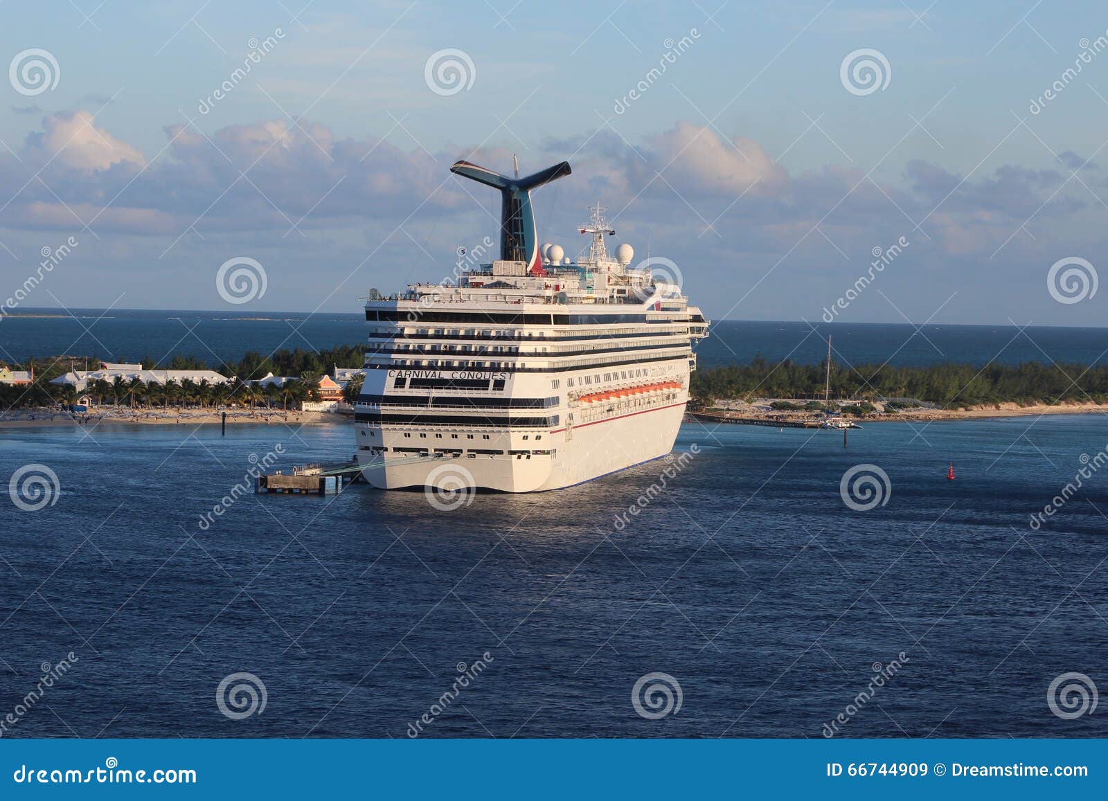 cruise ship docked