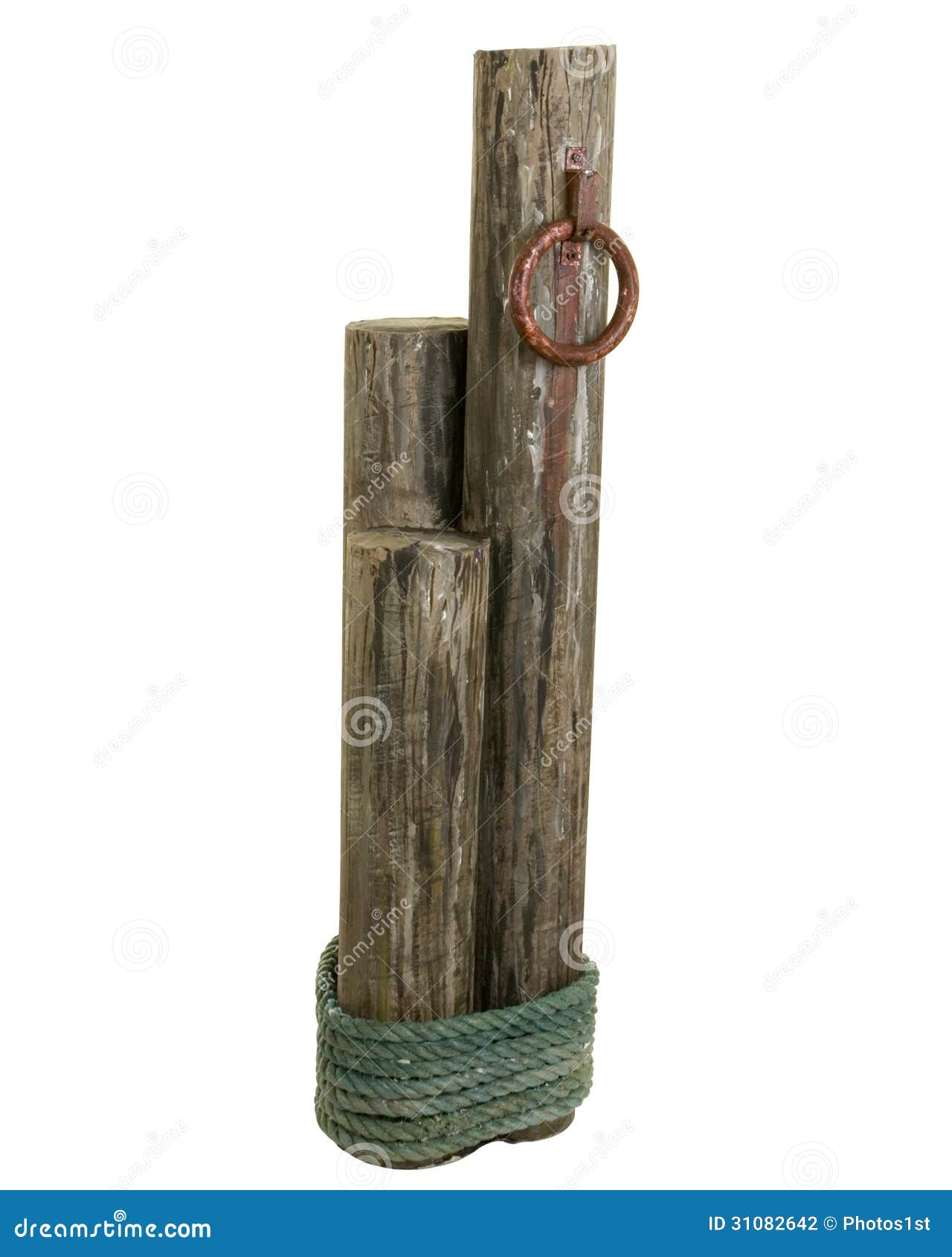 Dockside Posts Stock Photography - Image: 31082642