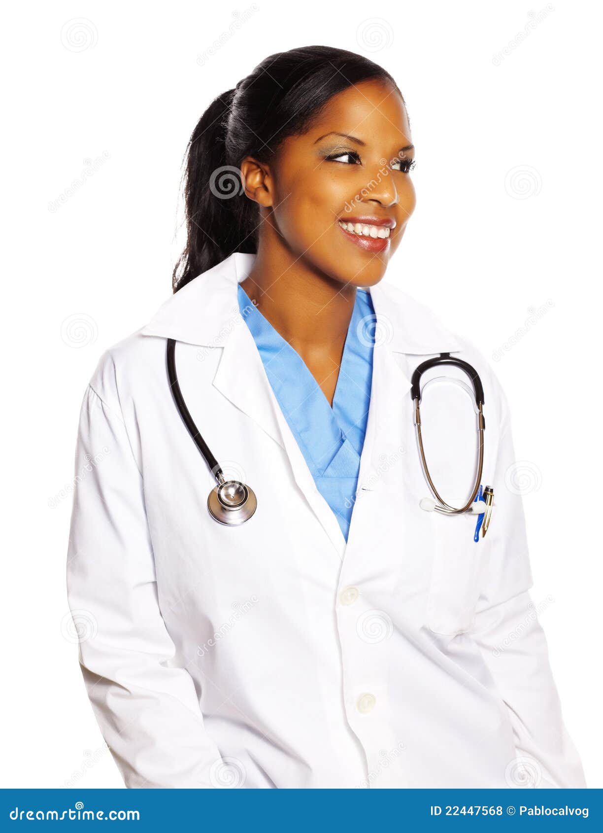 Doctor Black Woman Royalty Free Stock Photos - Image: 22447568