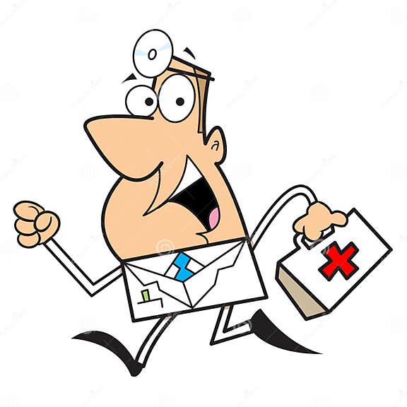 Doctor Cartoon Illustration Stock Illustration - Illustration of ...