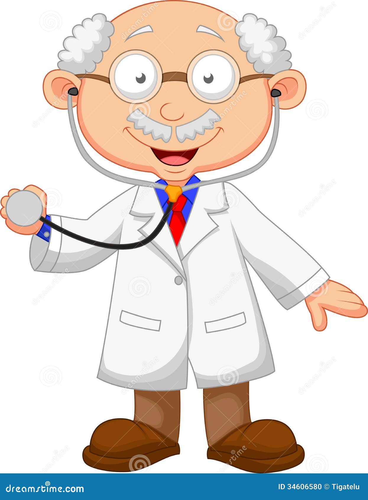 Cartoon Doctor Stethoscope