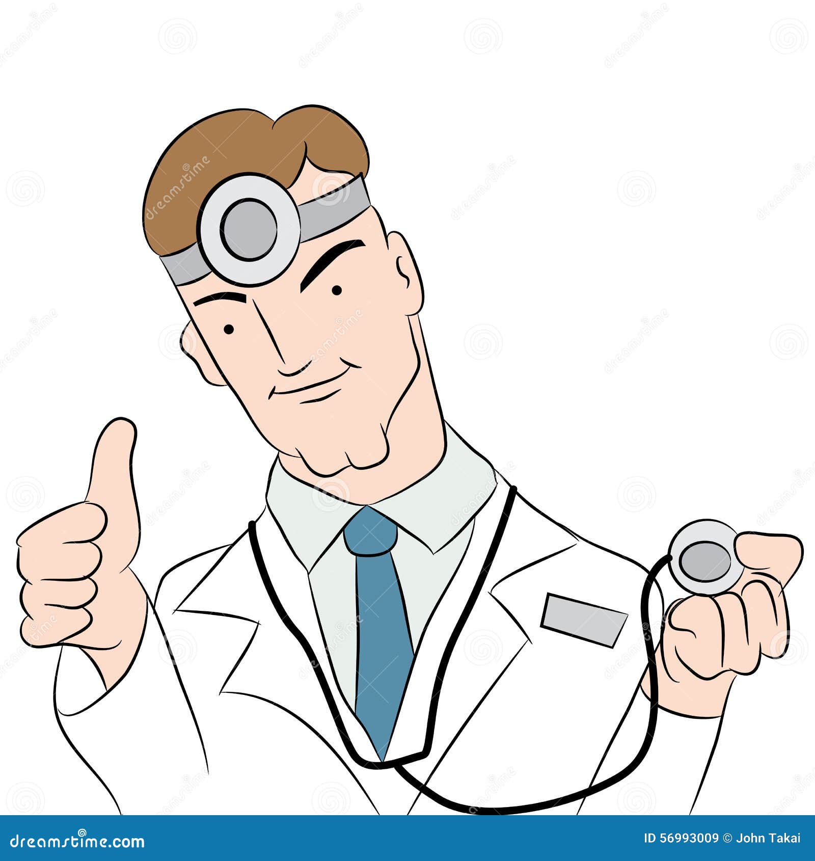 cartoon physician test results