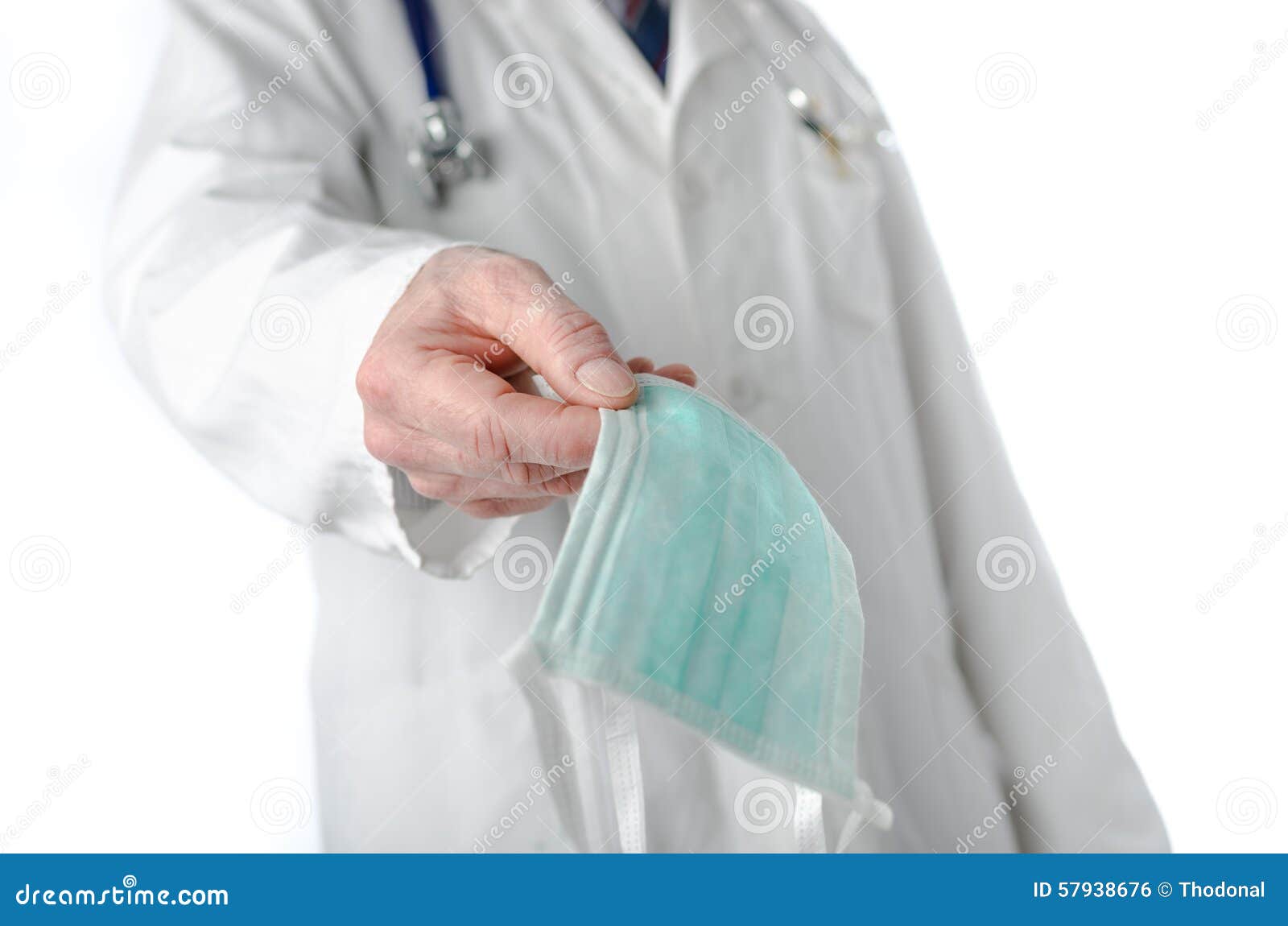 Doctor Holding a Surgical Mask Stock Photo Image of healthcare, mask
