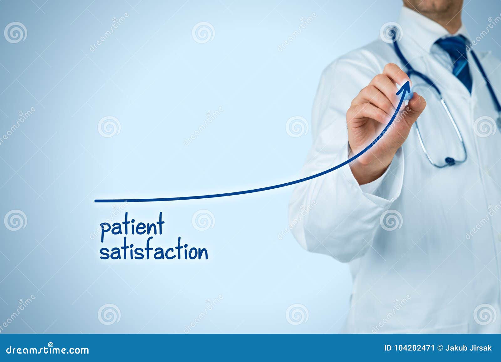 Doctor Improve Patient Satisfaction Stock Image - Image Of Performance,  Conceptual: 104202471