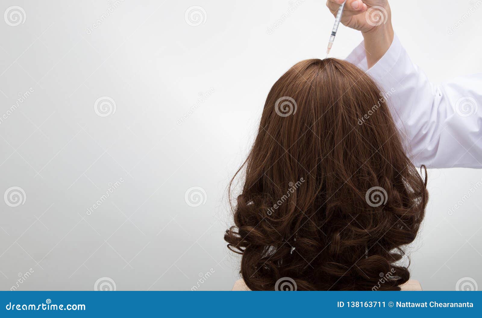 Doctor Inject Treatment Serum Vitamins Hair Fall Stock Image - Image of  needle, alopecia: 138163711