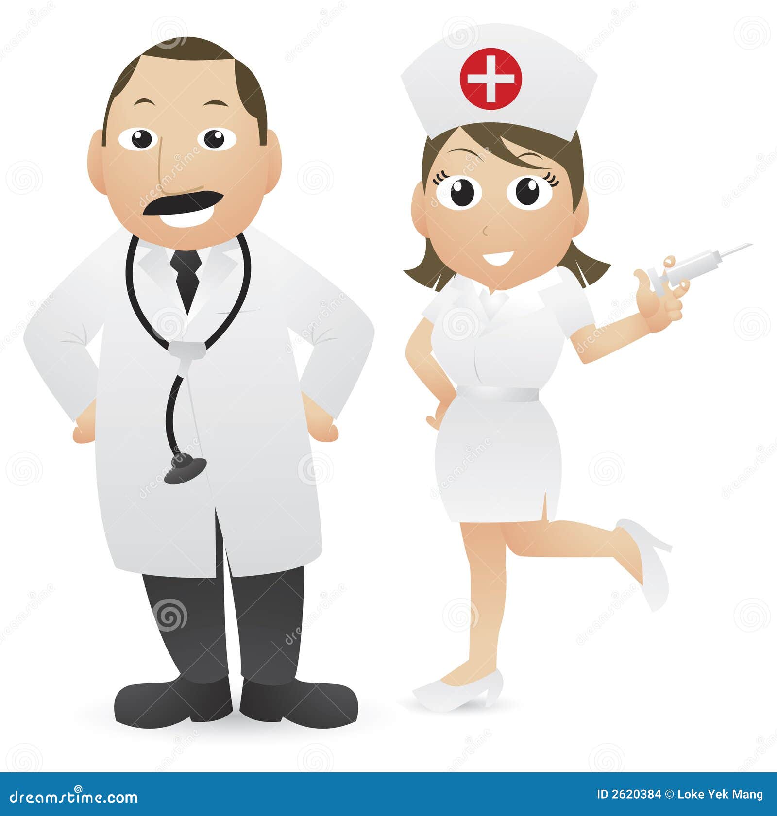 Doctor And Nurse Stock Images Image 2620384