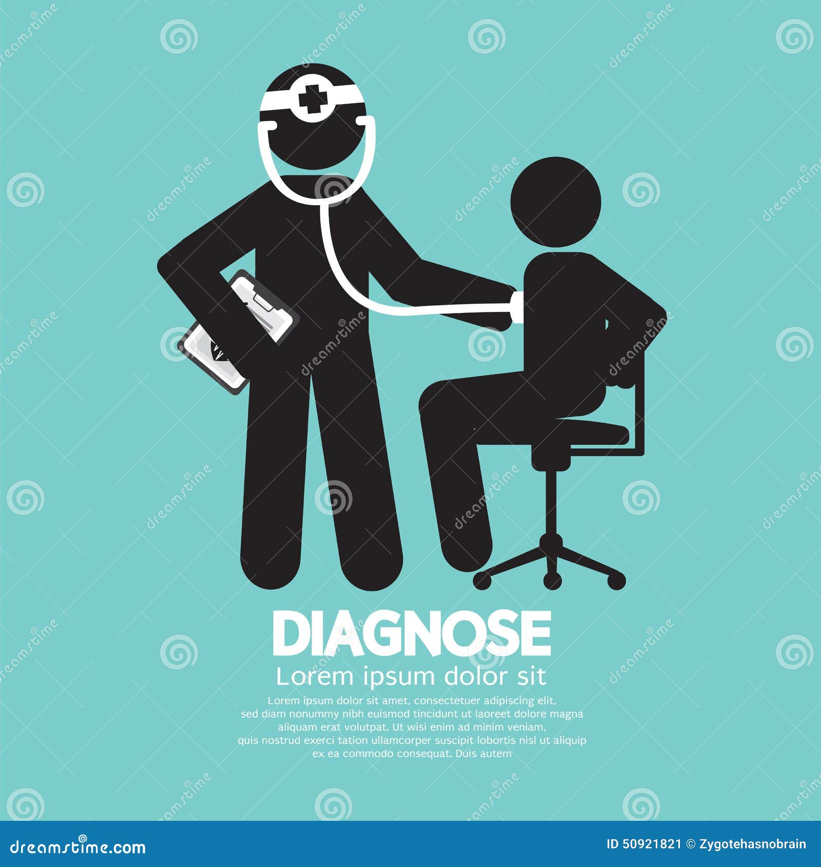 doctor with patient diagnose concept black 