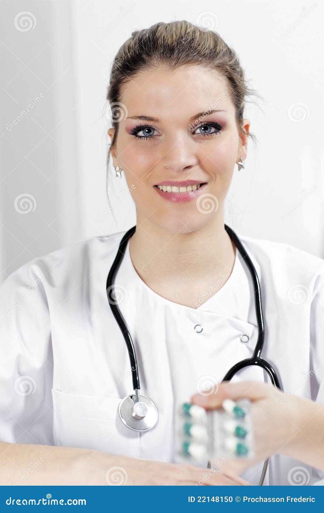 Doctor with Piles in Hospital Stock Photo Image of medicine, intern 22148150