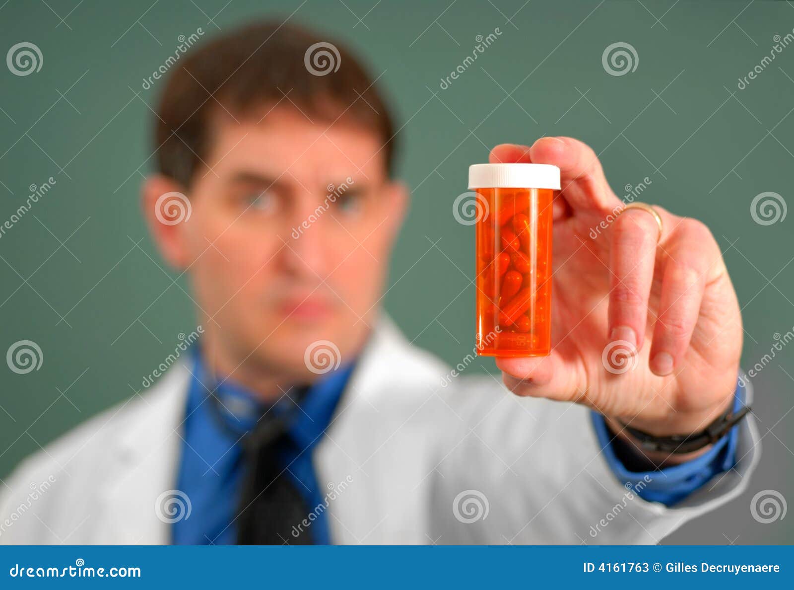 doctor with pills