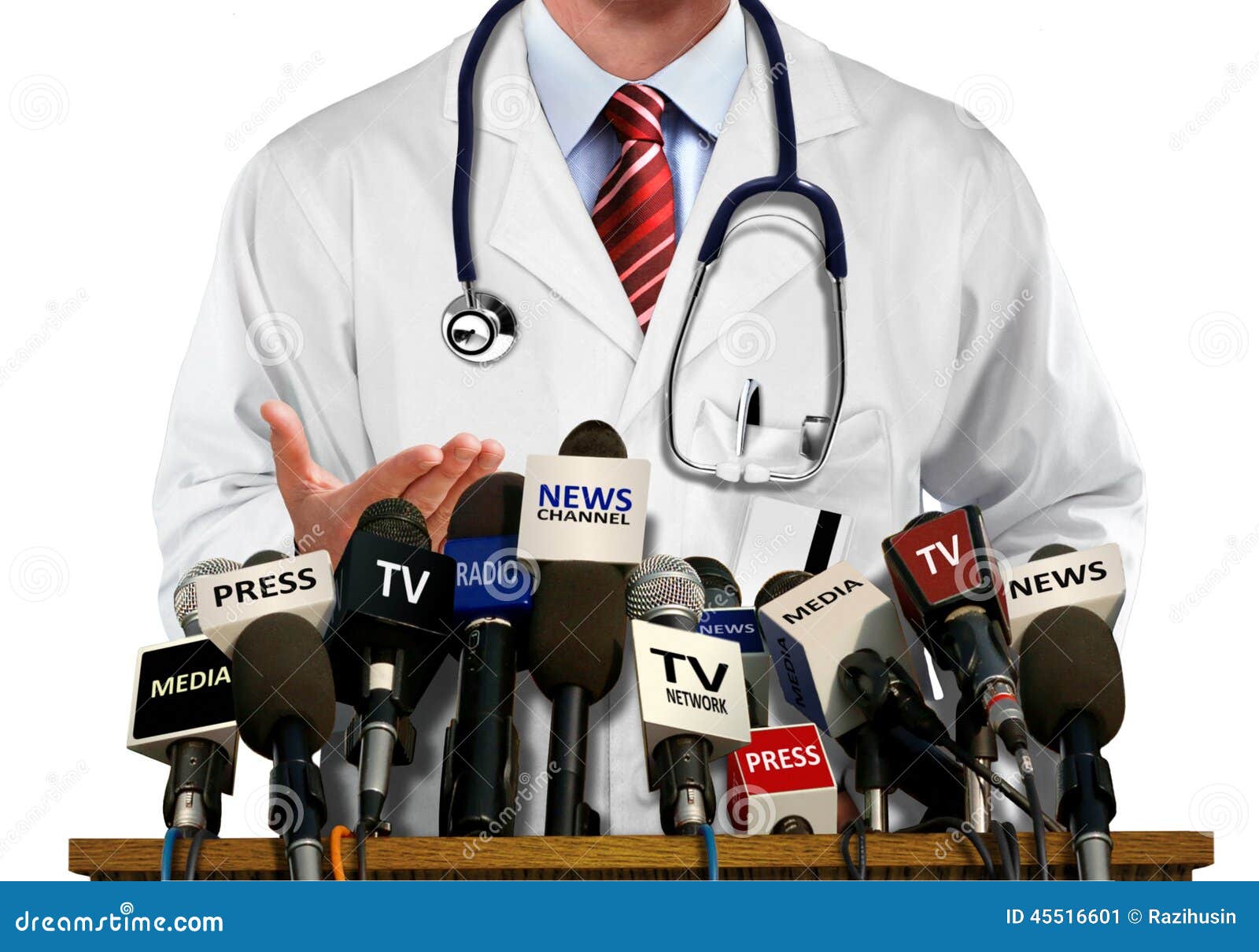Doctor Press And Media Conference Stock Photo - Image Doctor Press And Media Conference Stock Photo - Image