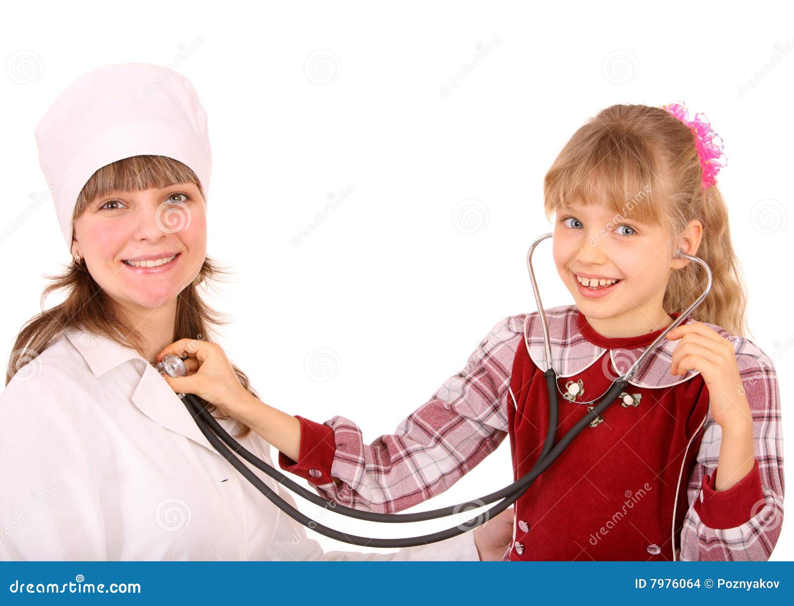 Doctor With Stethoscope And Child. Stock Images Image 7976064