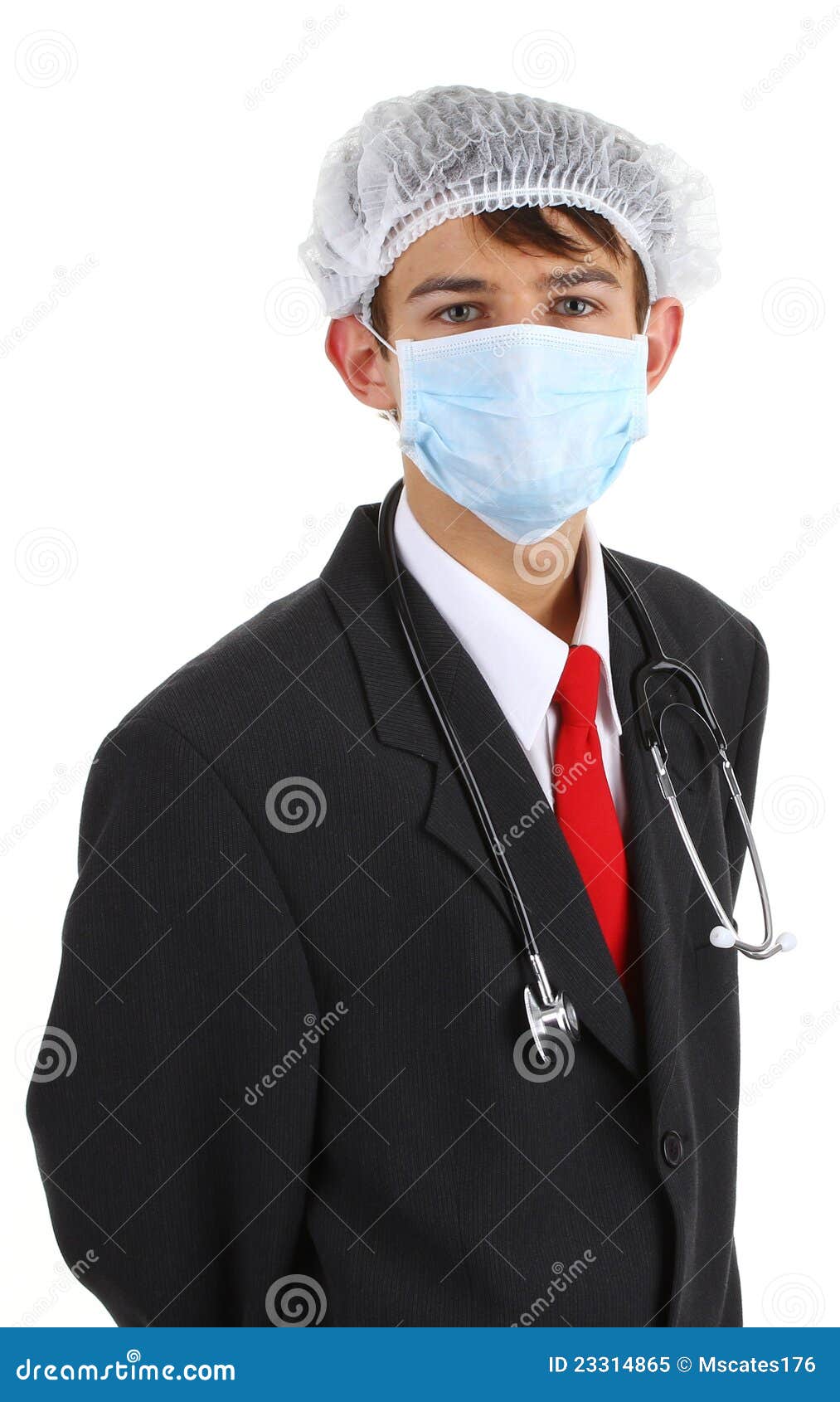 A doctor in a suit stock image. Image of person, pretty 23314865