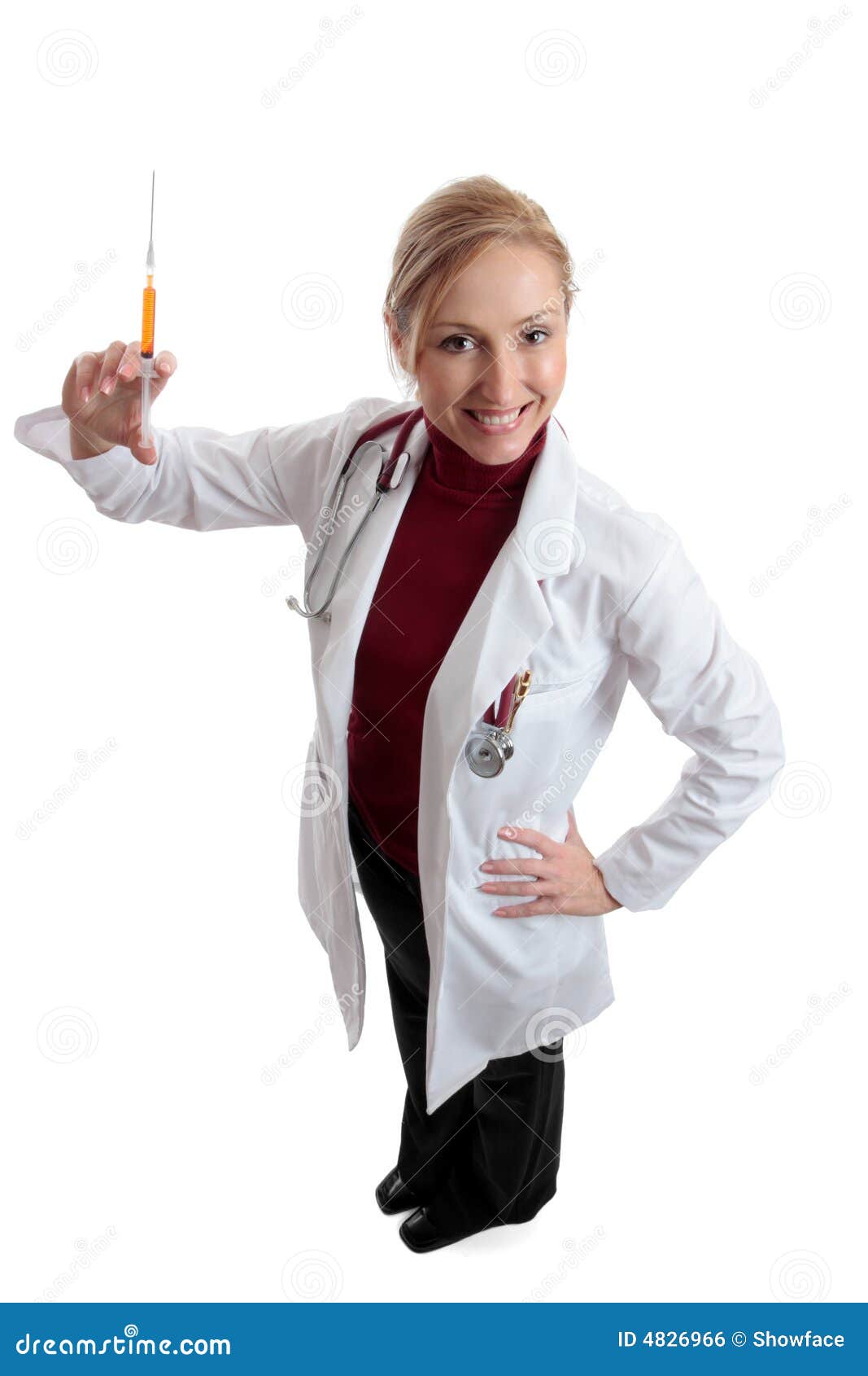 Doctor or Vet with Needle Syringe Stock Photo Image of antidote
