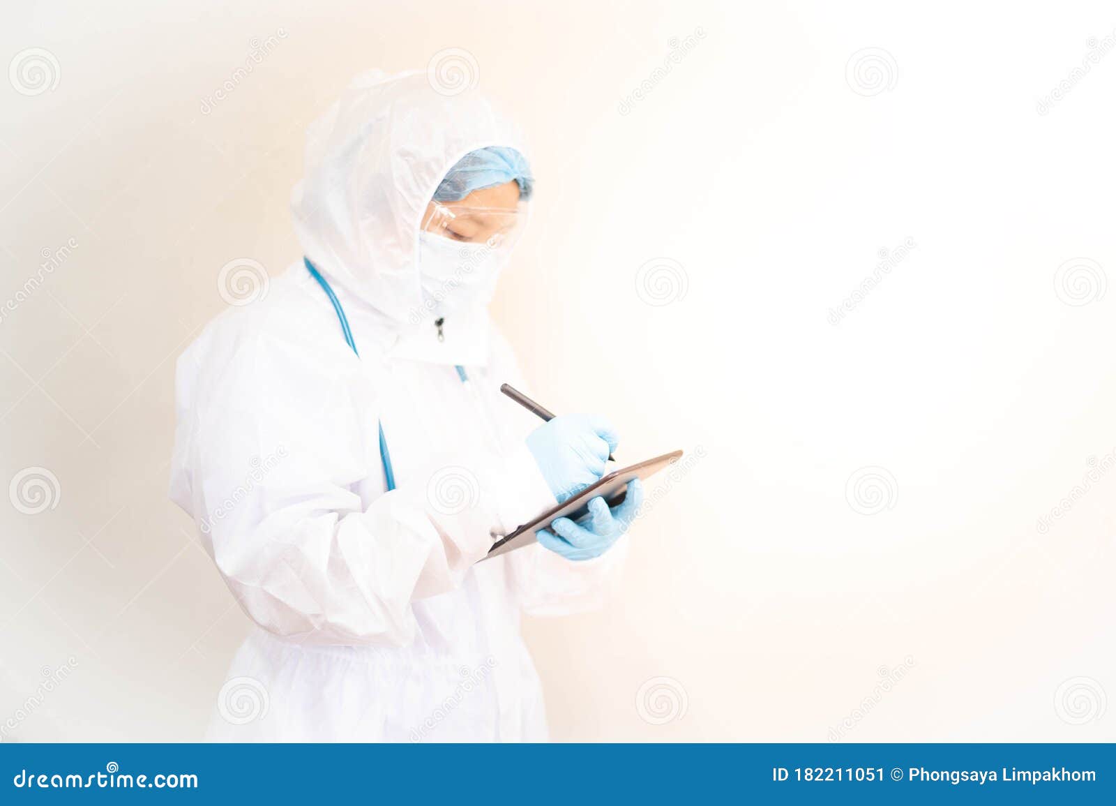 Doctor is Wearing PPE Suit and Looking for Corona/covid-19 Virus ...