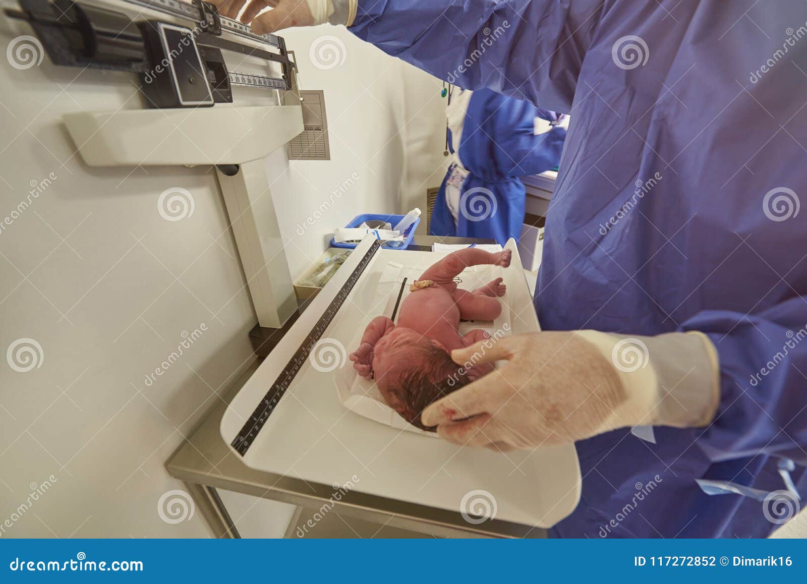 doctor weight newborn baby stock photo image of illness newborn baby weight