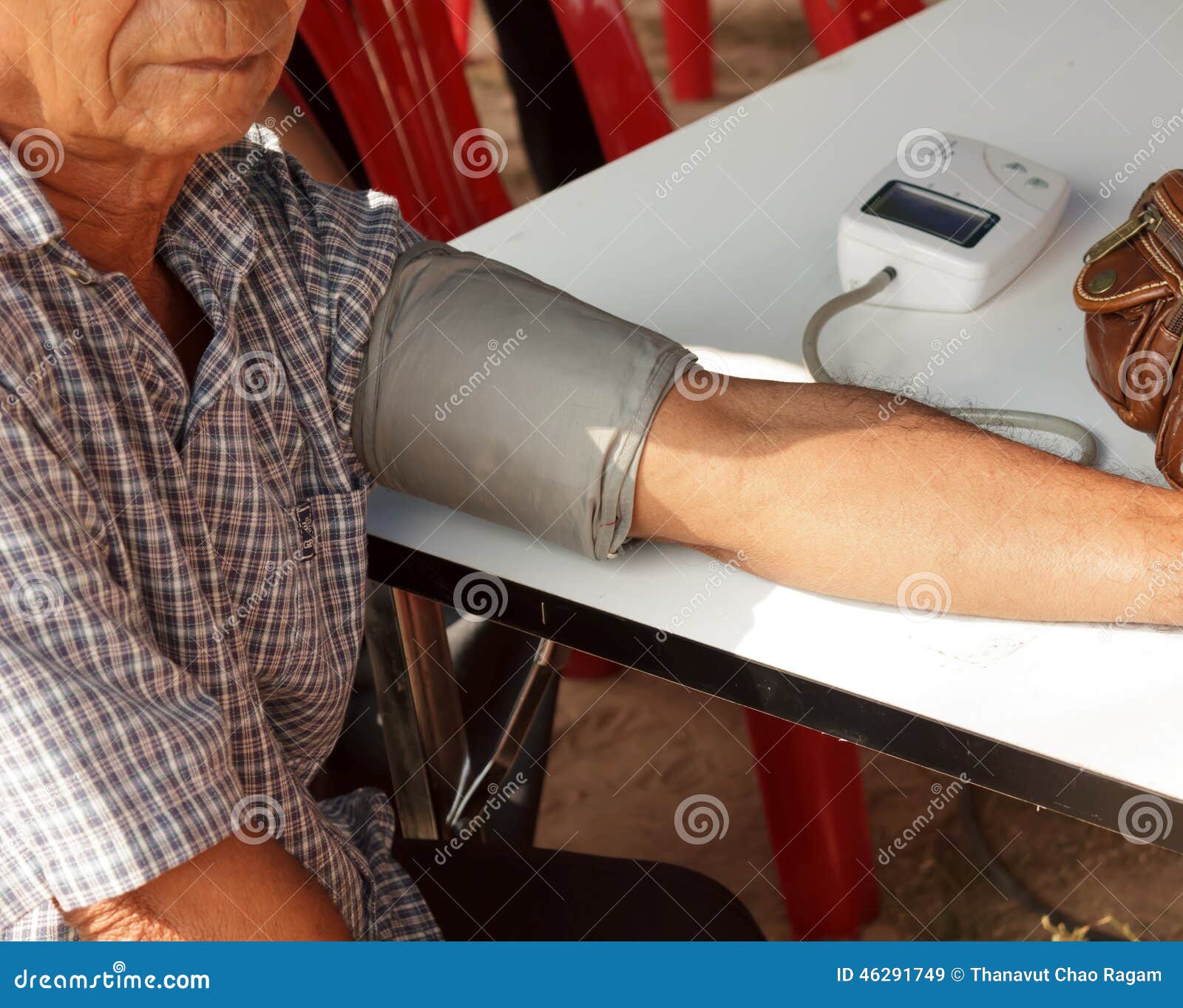 Doctors Blood Pressure Patients Editorial Stock Image Image of
