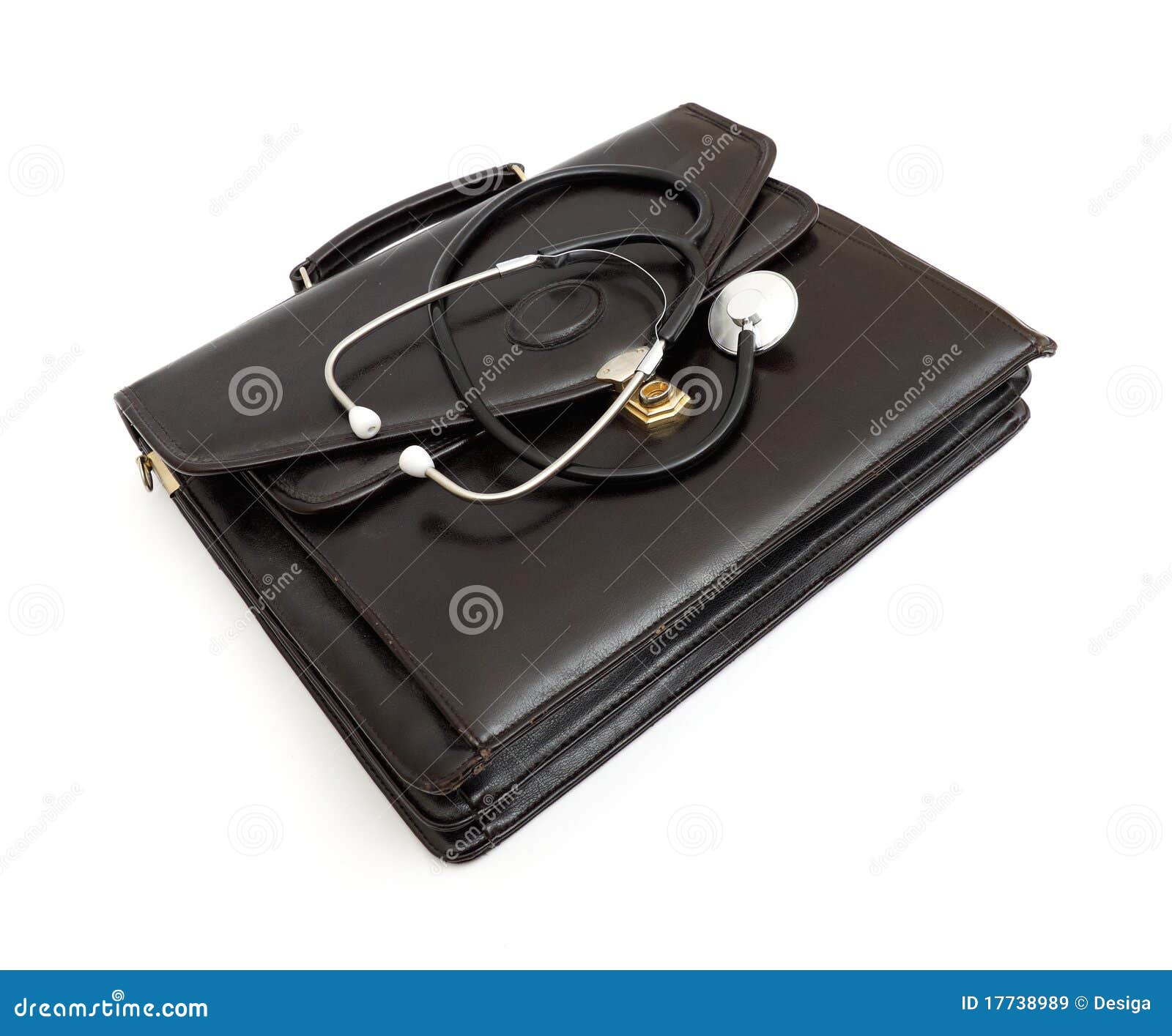 Doctors Case with Stethoscope Stock Image Image of science, cardiologist 17738989