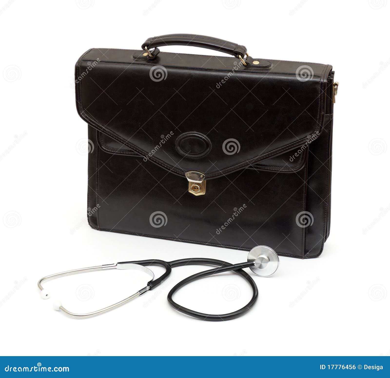 Doctors' Case With Stethoscope Stock Photo Image of medical, doctor 17776456