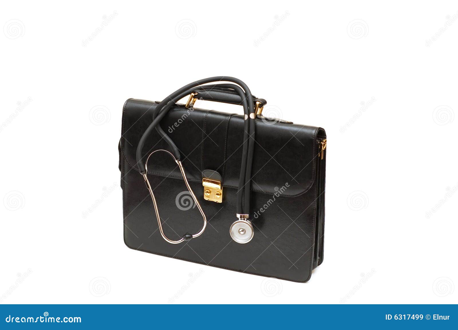 Doctors Case with Stethoscope Stock Image Image of white, heartbeat 6317499