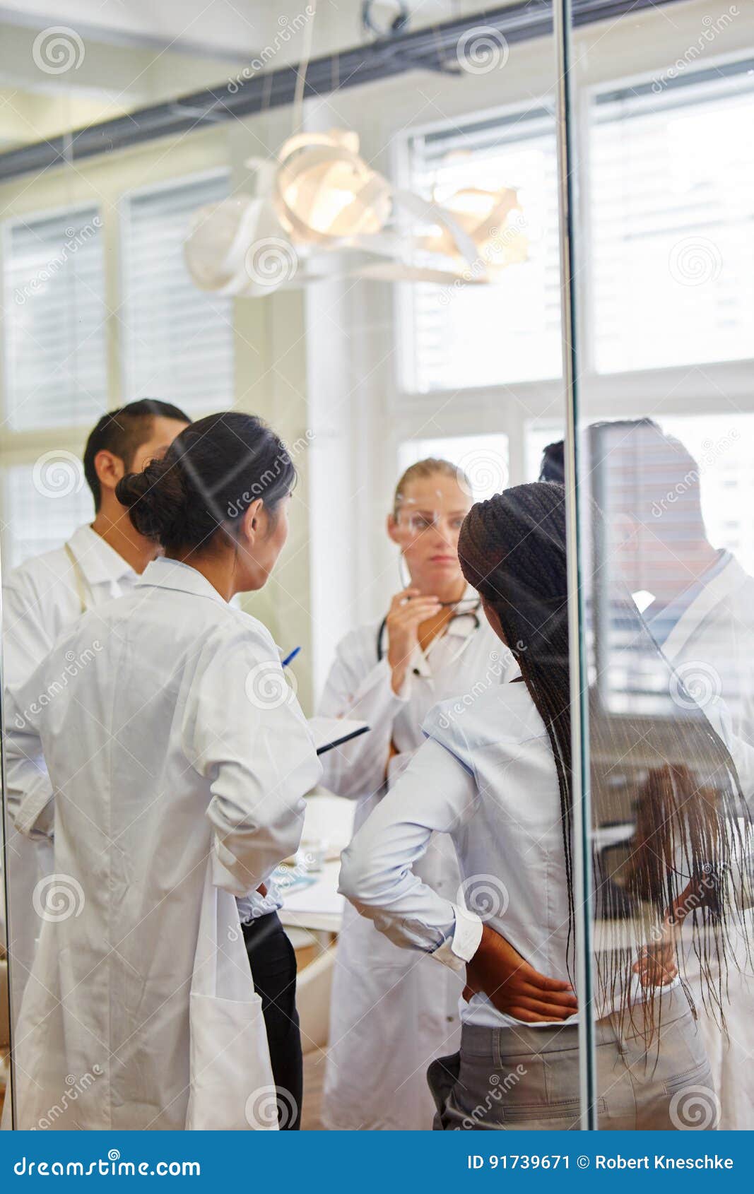 Doctors in Medical Apprenticeship Stock Image Image of people, clinic