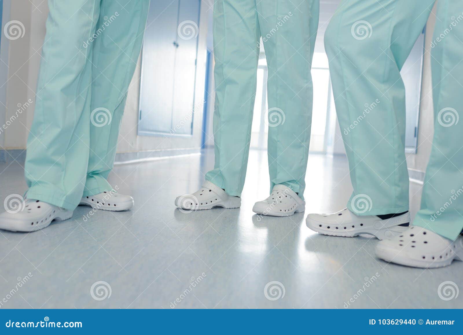 Doctors and Nurses in Medical Team Stock Photo - Image of legs ...