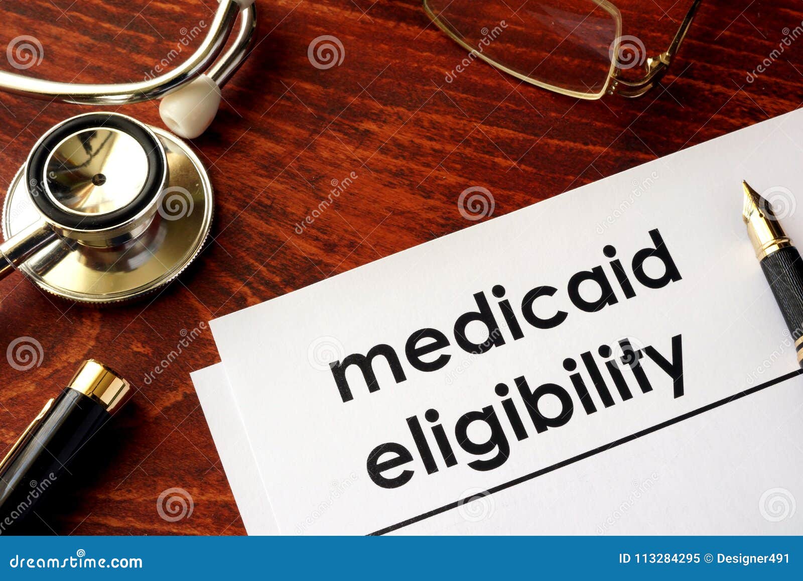 document with title medicaid eligibility.
