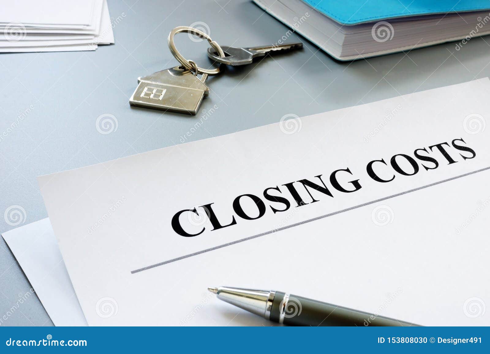 documents for closing costs and key