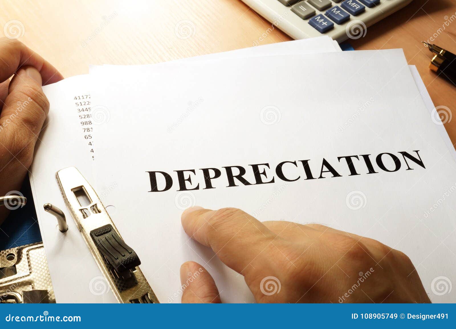 documents with name depreciation.