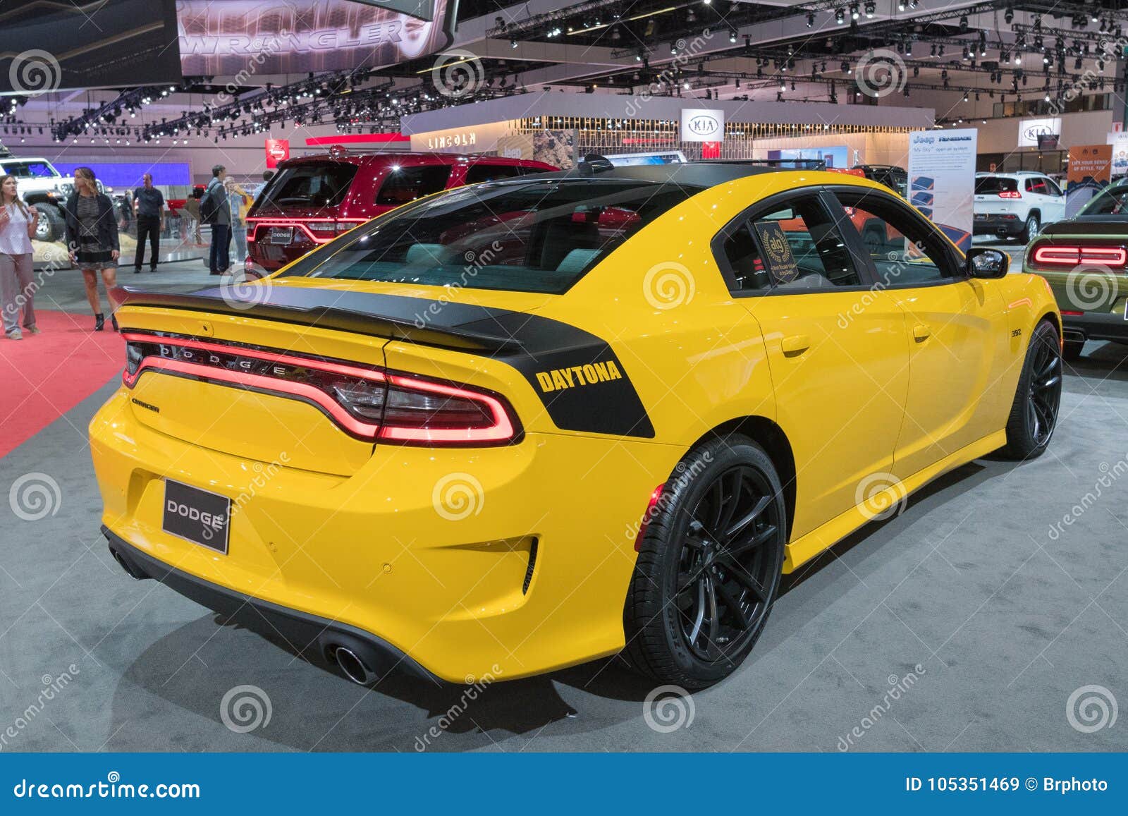 Dodge Charger Daytona 392 on Display during LA Auto Show Editorial Stock  Image - Image of modern, concept: 105351469