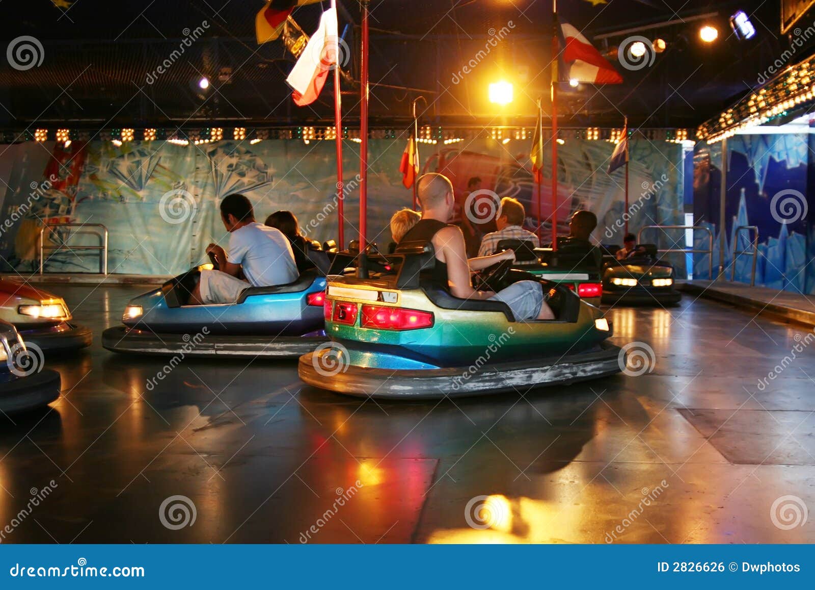 Dodgem Cars Stock Photo. Image Of Fast, Learn, Growing - 2826626