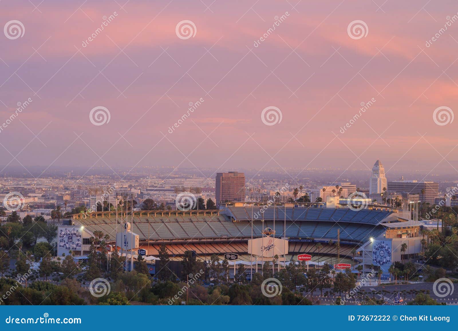 Dodger Stadium Sunset Stock Photos - Free & Royalty-Free Stock Photos from  Dreamstime