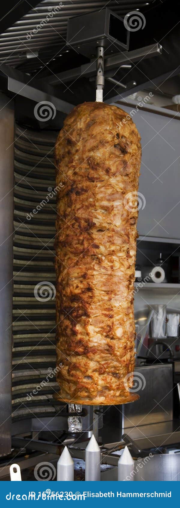 Doener Kebap stock photo. Image of meal, gyros, protein - 15256230