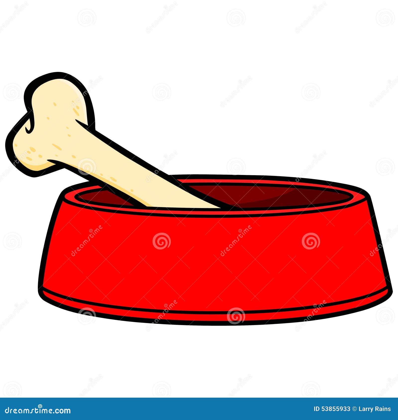 free clipart dog bowl - photo #46