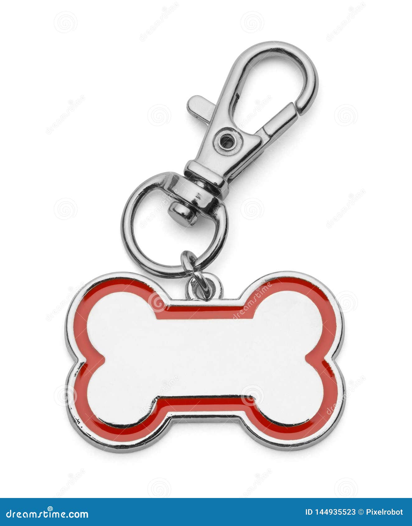 dog bone collar tag