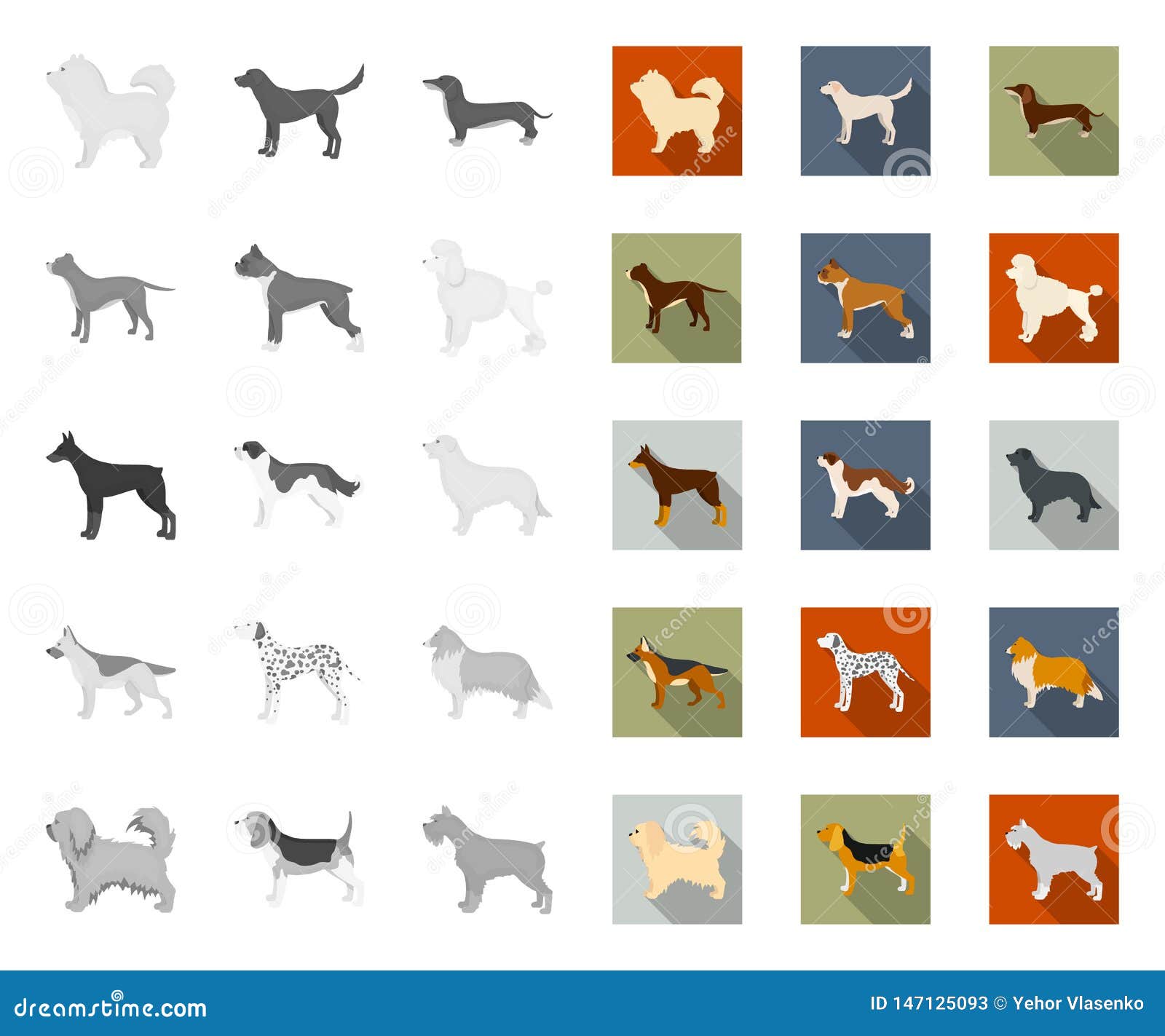 Detailed dog and cat combined profile silhouette, simple icon isolated on  white Stock Vector Image & Art - Alamy