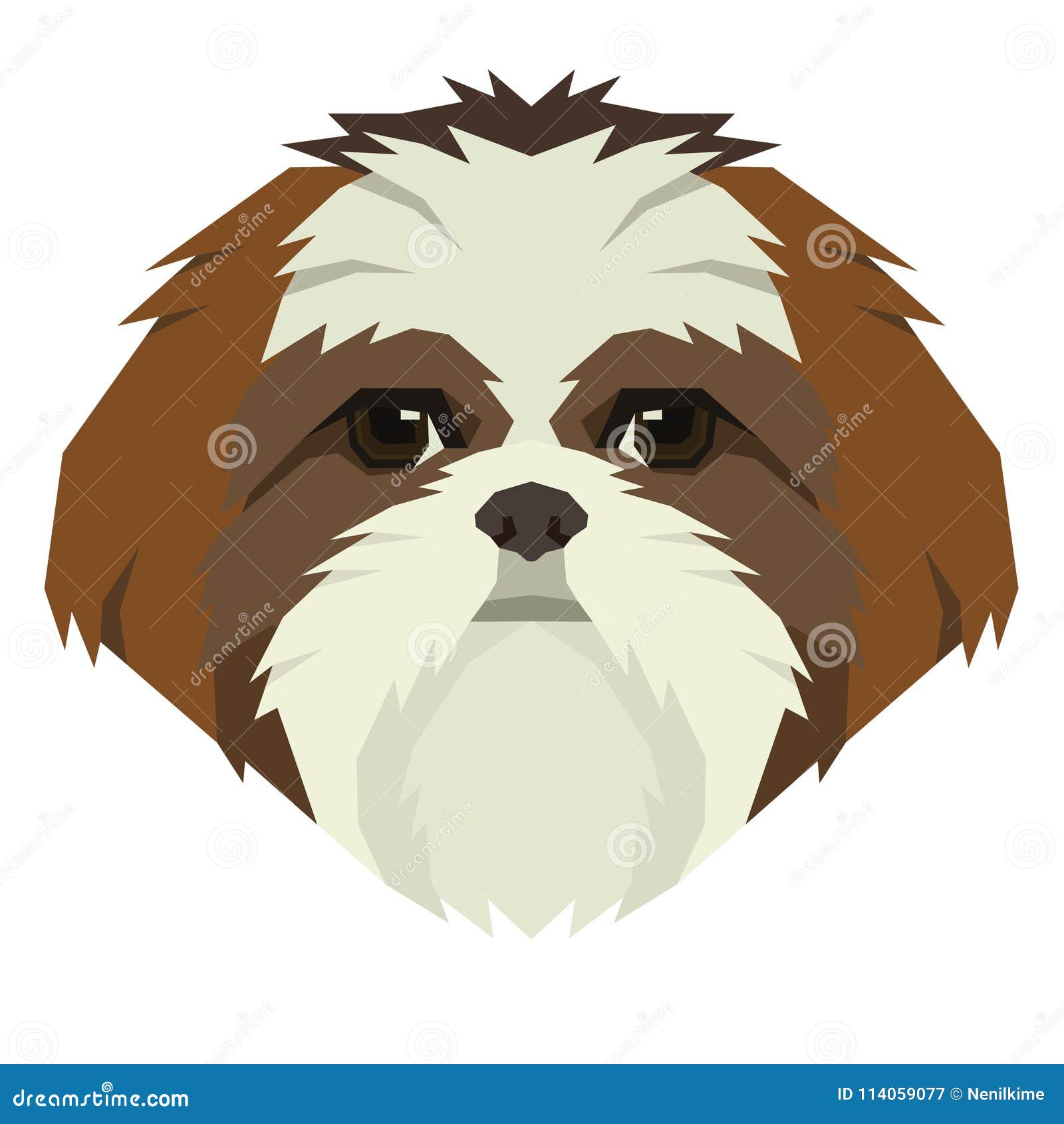 Cute labrador retriever dog avatar Royalty Free Vector Image