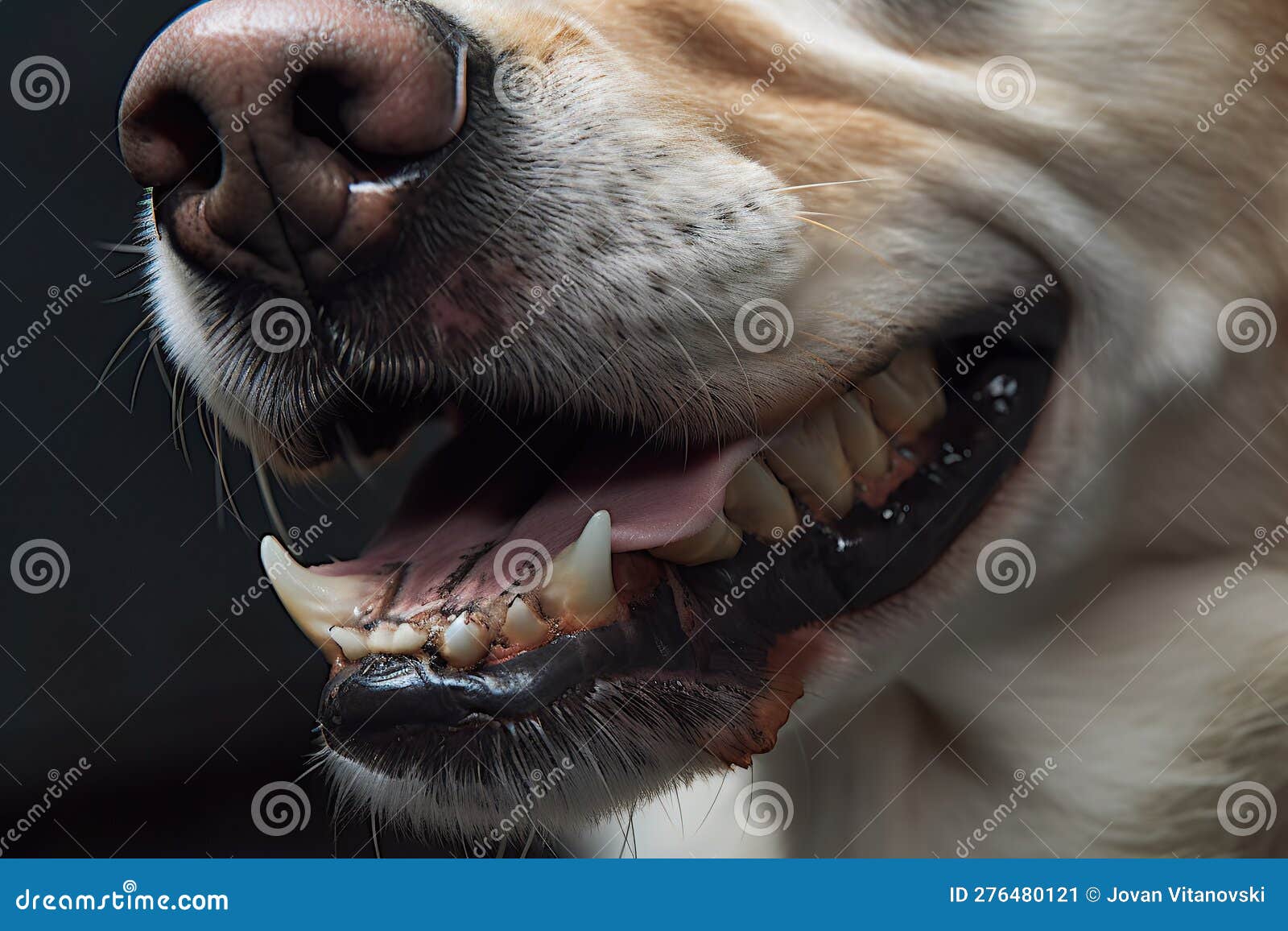 Dog Dental Hygiene Generative AI Stock Image Image of cleaning